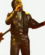 Saboozey SNL Perform A Bar 2024 Song Black Leather Jacket