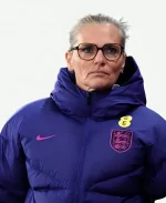 Sarina Wiegman The Lionesses Puffer Jacket -Purple