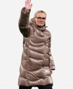 Sarina Wiegman friendlies 2025 Puffer Coat - Brown