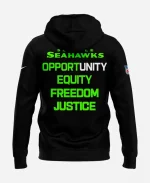 Seahawks Inspire Change Black Hoodie