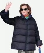Sigourney Weaver NYC Black Puffer Jacket