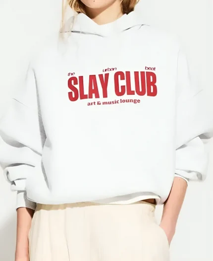 Slay Club Grey Hoodie