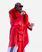 Snoop Dogg Christmas Red Coat