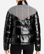 Sofia Wylie High School Musical S02 Episode 03 Gina Black Puffer Leather Jacket