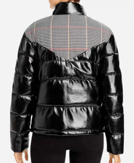 Sofia Wylie High School Musical S02 Episode 03 Gina Black Puffer Leather Jacket