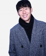 Son HeungMin Tweed Coat
