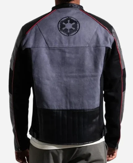 Star Wars Original Trilogy Imperial TIE Fighter Moto Leather Jacket
