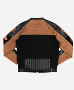 Star Wars Rebel X-Wing Racer Moto Black And Brown Jacket