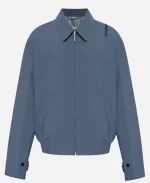 Stephen Curry Warriors 2025 Miami Zip-Up Jacket - Grey