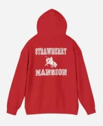 Strawberry Mansion Red Hoodie