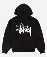 Stüssy Basic Zip Hoodie - Black