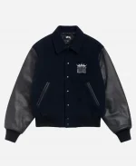 Stussy King Varsity Jacket - Navy