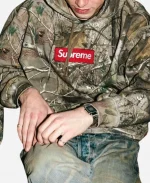 Supreme Box Logo Hooded Sweatshirt - camo