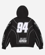 Supreme x Fox Racing Black Hoodie