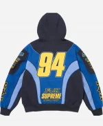 Supreme x Fox Racing Blue Hoodie