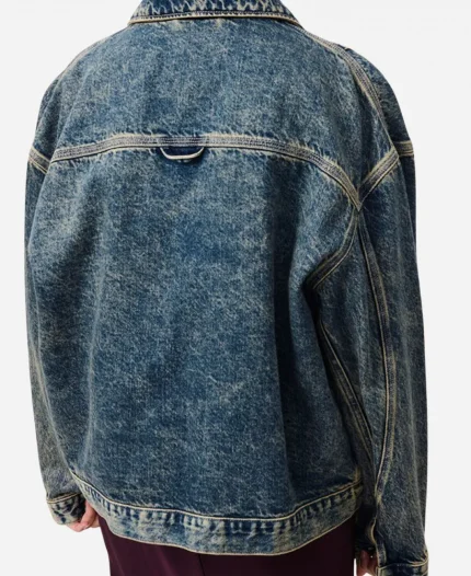 Suranne Jones Frauds 2025 Denim Jacket - Blue