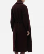 Sydney's Maroon Coat