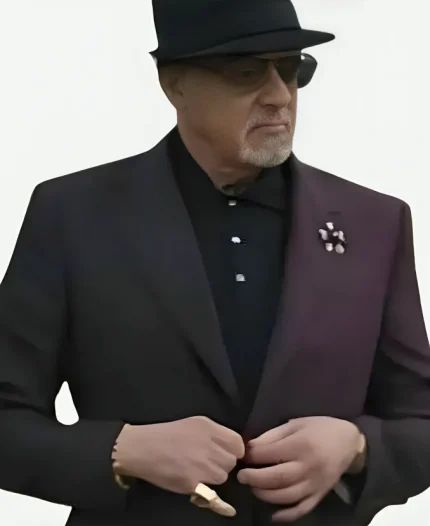 Sylvester Stallone Tulsa King Suit - Purple