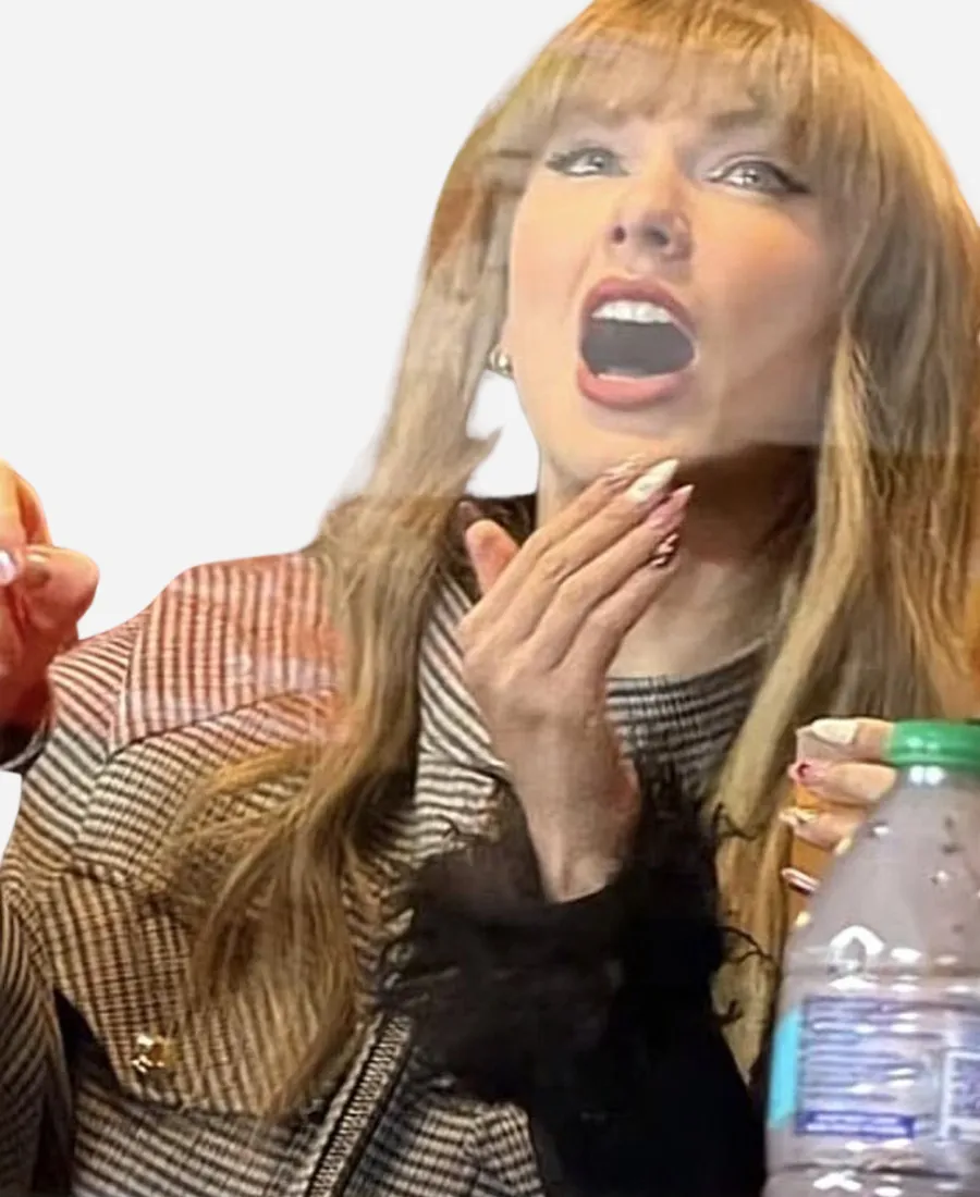 Taylor Swift Chiefs vs Texans Wool Bomber Jacket Taylor Swift Chiefs vs Texans Wool Bomber Jacket