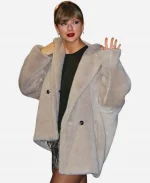 Taylor Swift Late Show Beige Coat