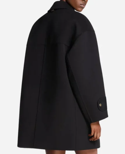 Taylor Swift NYC Black Duffle Coat