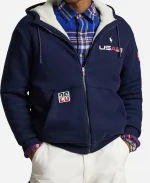 Team USA 2026 Fleece Full-Zip Hoodie