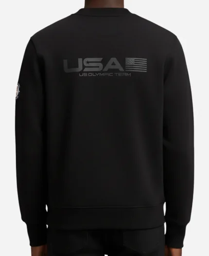 Team USA 2026 Fleece Mockneck - Black
