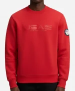 Team USA 2026 Fleece Mockneck - Red