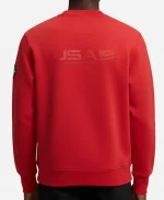 Team USA 2026 Fleece Red Mockneck Sweatshirt