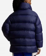 Team USA 2026 Oversized Down Navy Blue Puffer Jacket