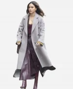 The Copenhagen Test S01 Melissa Barrera Coat