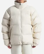The North Face x Skims 1996 Nuptse White Jacket