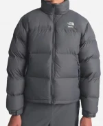The North Face x Skims Nuptse Grey Jacket