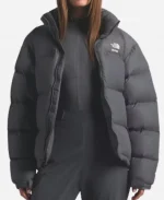 The North Face × SKIMS 1996 Nuptse Grey Puffer Jacket