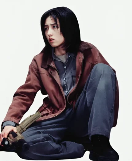 The Shadow’s Edge Zhang Zifeng Brown Jacket