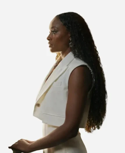 The Twelve Dates S01 Zephani Idoko White Vest