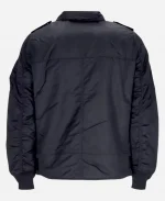 Tiffany Haddish Goes Off Tiffany Haddish Biker Satin Jacket - Black