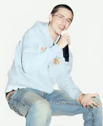 Timothée Chalamet Marty Supreme 2025 Star Print Jacket