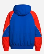 Timothee Chalamet Marty Supreme Royal Blue & Orange Hooded Jacket