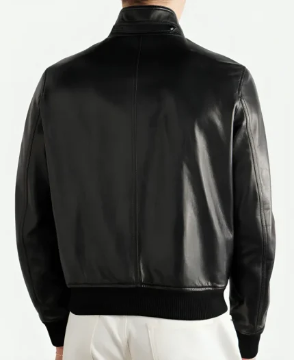 Tom Ford Harrington Leather Jacket - Black