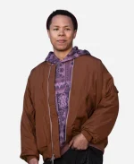 Tracker Bobby Exley Brown Bomber JaTracker Bobby Exley Brown Bomber Jacketcket