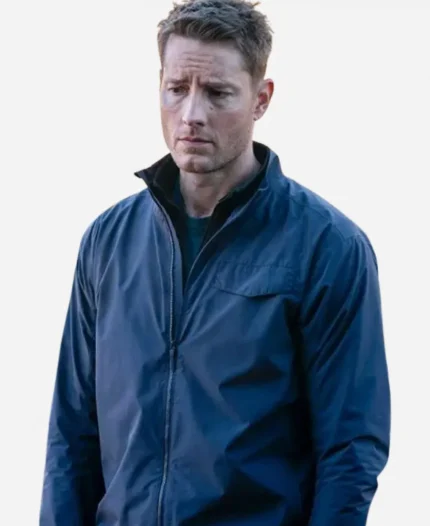 Tracker Justin Hartley Blue Jacket