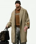 Travis Kelce Nissan Stadium Wool Coat