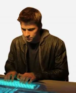 Tron Legacy Sam Flynn Brown Leather Jacket