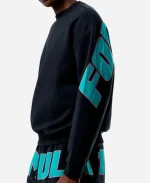 Unisex Formula 1 x PacSun Miami Black Crew Neck Sweatshirt - For Sale