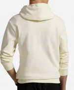 Unisex Lunar New Year Polo Bear Clubhouse Cream Hoodie