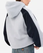 Unisex Orbital Neovision Gravity Hooded Sherpa Jacket - Light Blue