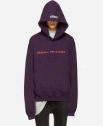 Vetements Purple Hoodie