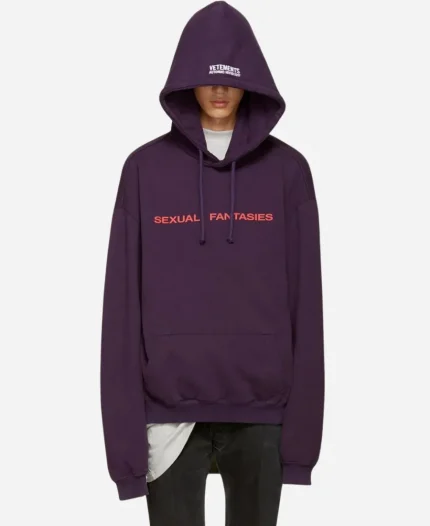 Vetements Purple Hoodie