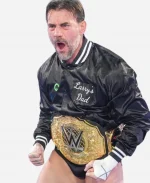WWE CM PUNK Larry's Dad Black Jacket